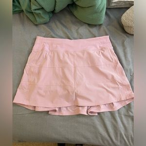 Pink pace rival long skirt size 8